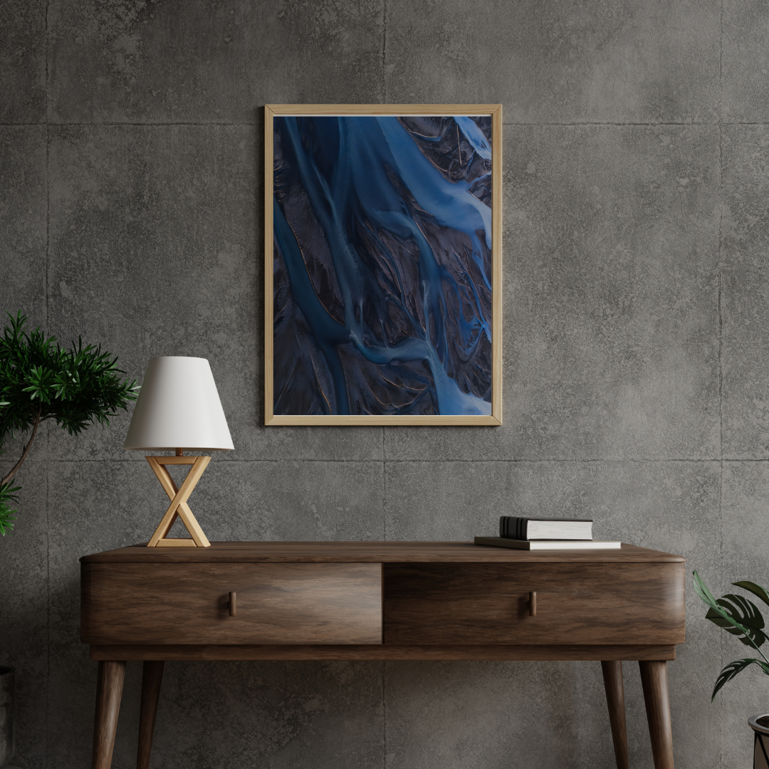 Black and blue